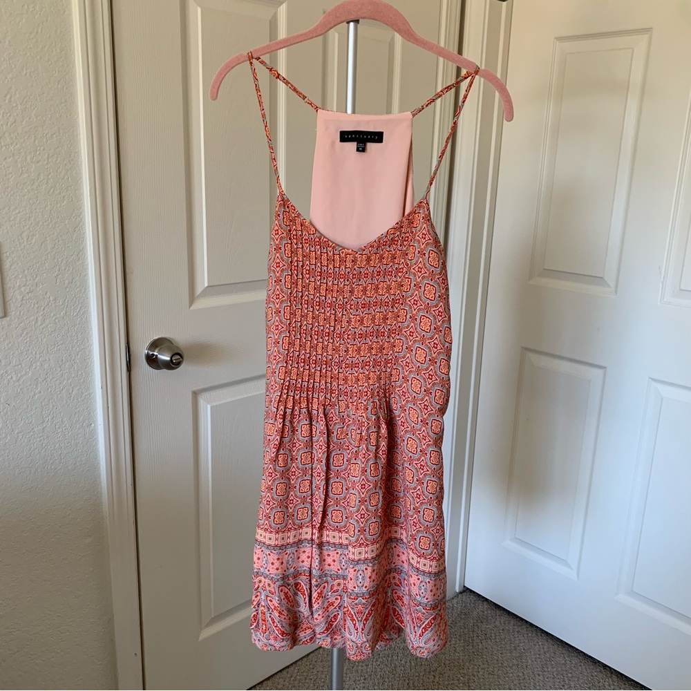 SANCTUARY Paisley Print Sun Dress
